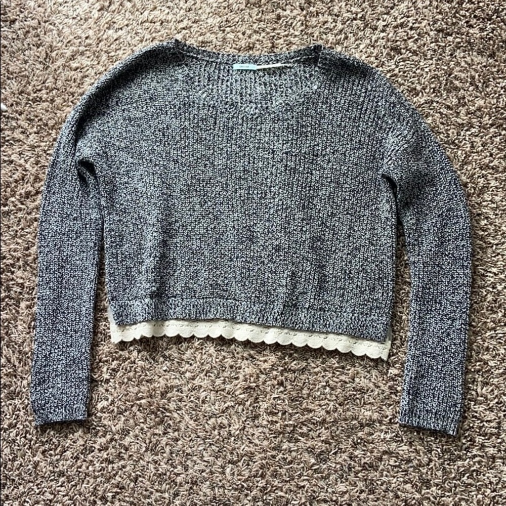 Urban Outfitters sweater with lace trim